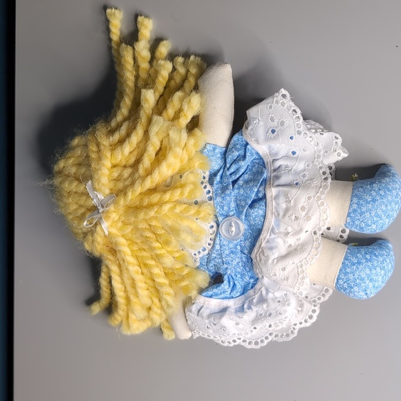 Set of Two Handmade 11"  Rag Dolls - Picture 8 of 16